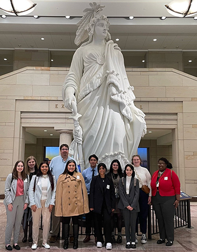 Group photo of ATU students at recent TWC seminar