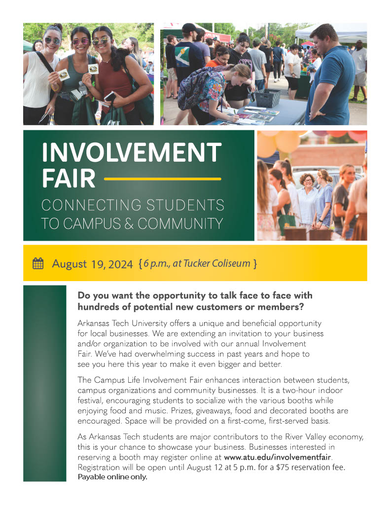 Involvement Fair Page 1