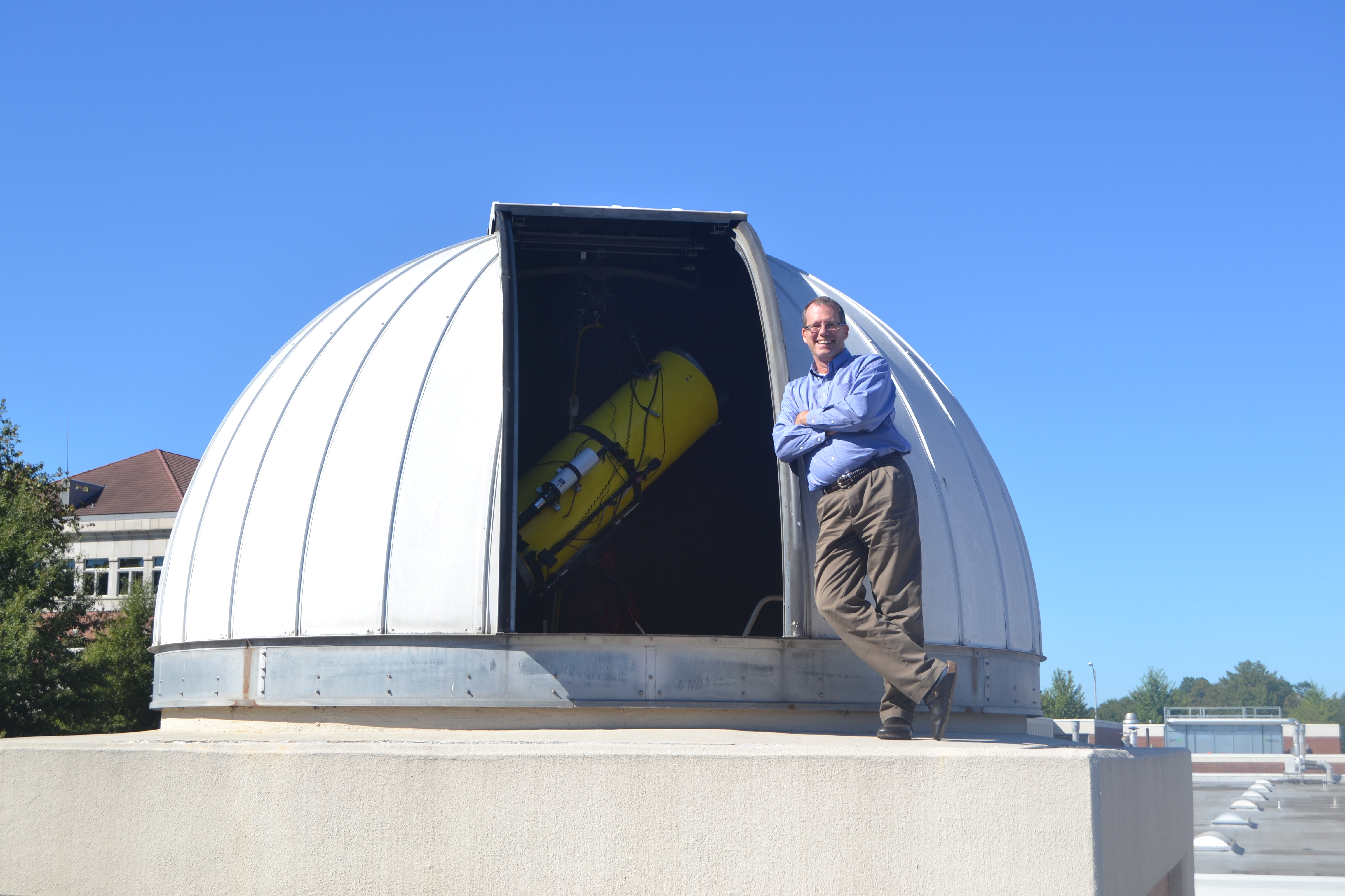 Campus Observatory 16-inch telescope